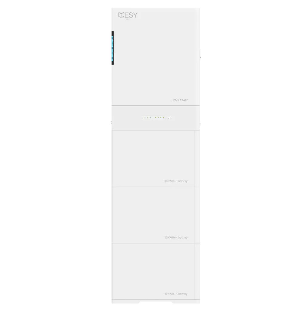 HM20-30 PV inverter with 20 kW output power and 30 kWh battery storage, 3 phases
