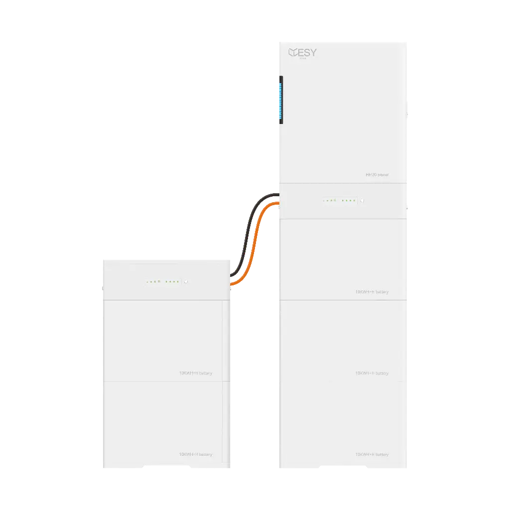HM20-50 PV växelriktare med 20 kW uteffekt och 50 kWh batterilagring, 3 faser