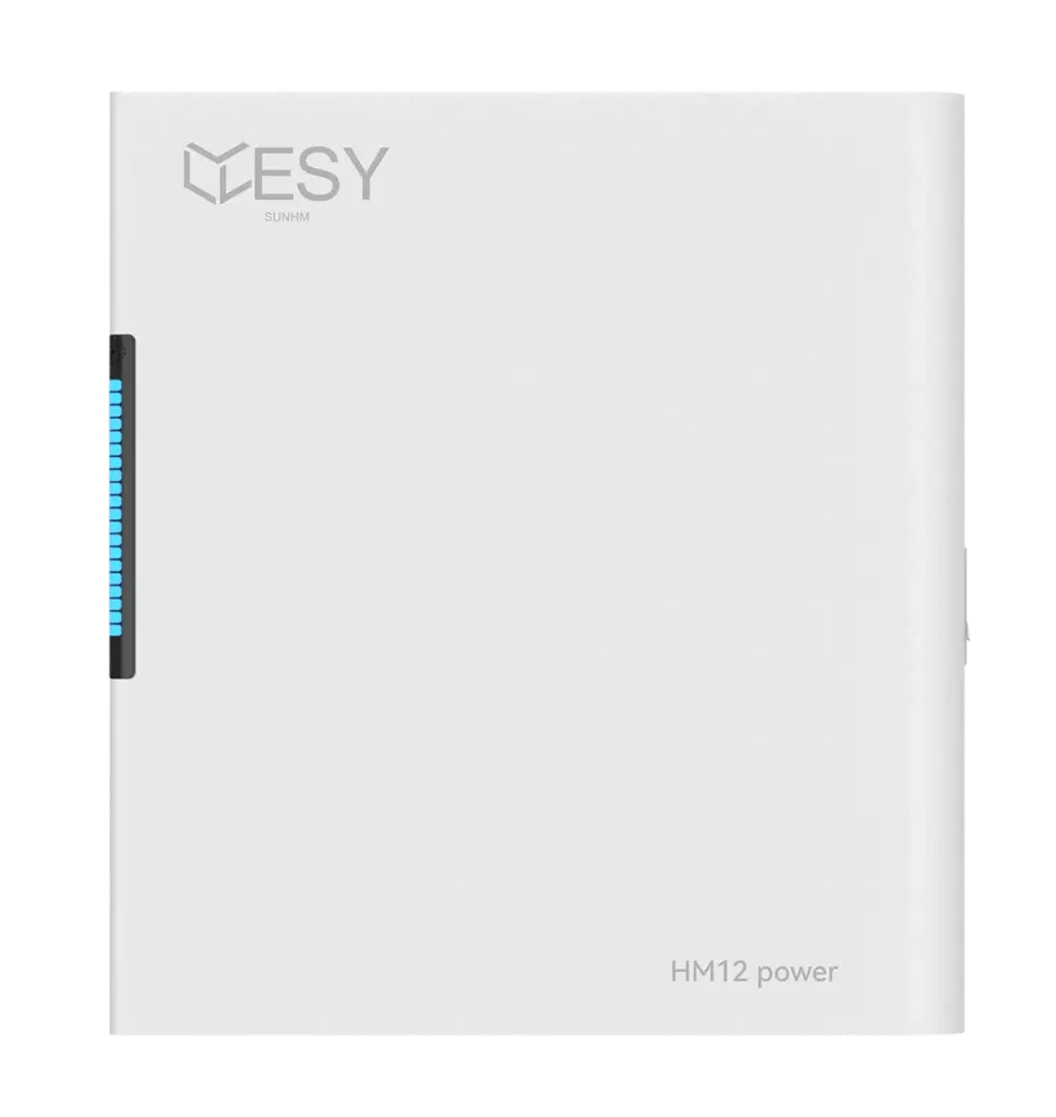 HM12 PV-omvormer, 1-fase, met toebehoren