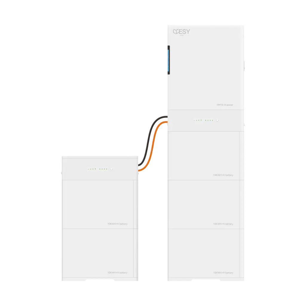 HM10-50 PV-växelriktare 10 kW uteffekt med 50 kWh batterilagring, 3-fas