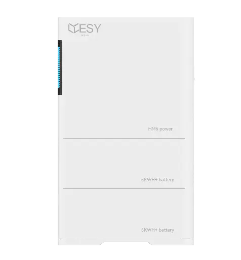 [200550] HM6-10 PV-omvormer met 6 kW uitgangsvermogen en 10 kWh batterijopslag, 1 fase