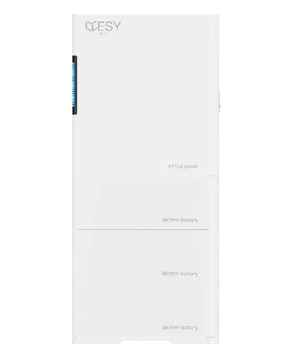 [200553] HM12-15 PV växelriktare med 12 kW uteffekt och 15 kWh batterilagring, 1 fas